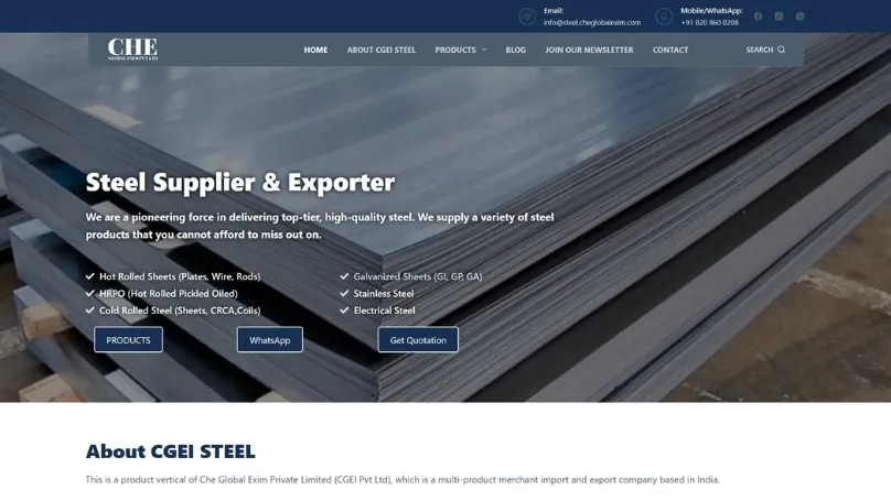 cgei steel cgei steel