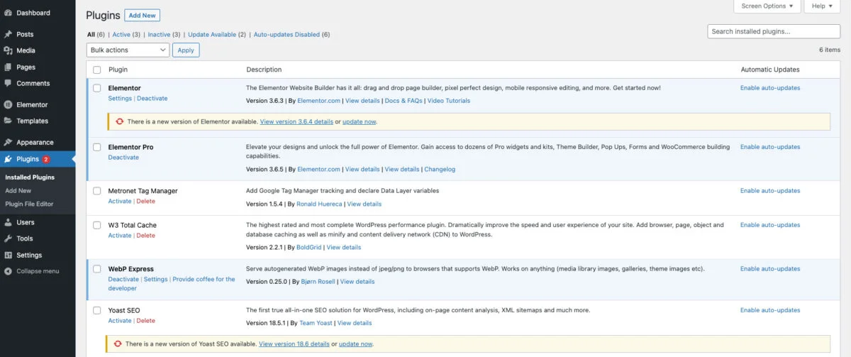 Cost to build WordPress website
